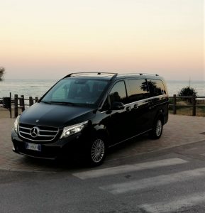 Mercedes Minivan rental with private driver Transfer Lucarelli